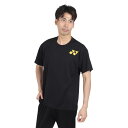 【1日ワンダフルデーエントリーでポイントアップ!】ヨネックス SMU ロゴTシャツ ラケットスポーツ Mテニスシャツ RWX24001-BK