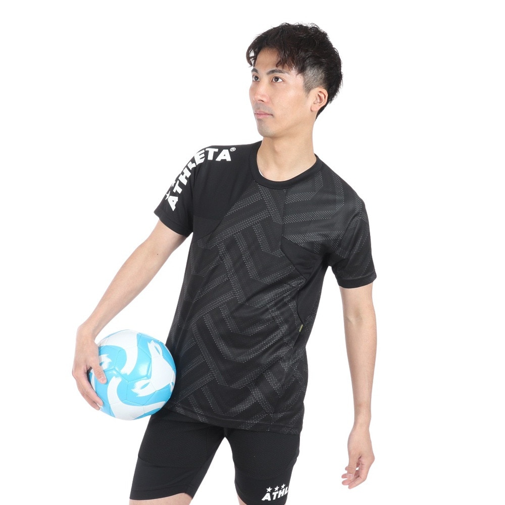 ATHLETA グラフィックプラクティスシャツ サッカー フットサルウエア 02406-70