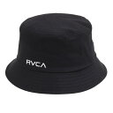 RVCA BUCKET HAT 衣料小物 メッシュキャップ BE041-930-BLK