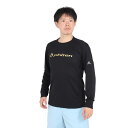 ファイテン RAKUシャツ 3D 長袖 バレーボール Tシャツ 3124JG6250BK/GD