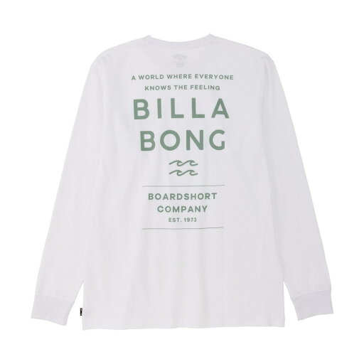 BILLABONG DECAF スポーツカジュアル メンズカットソー BE012050WHT BILLABONG DECAF スポーツカジュアル メンズカットソー BE012050WHT