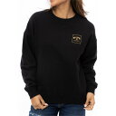【5と0のつく日 エントリーで00:00-23:59までポイントアップ】BILLABONG PATTERN LOGO SW EAT CREW NECK スポーツ...