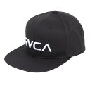 RVCA RVCA TWILL 衣料小物 キャップ BE042951-BLK