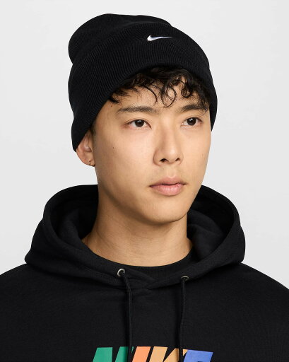 ナイキ(nike) ピーク ビーニー TC スウッシュ F24 L 衣料小物 ニットキャップ HF0187-010 ナイキ(nike) ピーク ビーニー TC スウッシュ F24 L 衣料小物 ニットキャップ HF0187-010