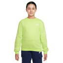 【5と0のつく日 エントリーで00:00-23:59までポイントアップ】ナイキ(nike) YTH NSW クラブ LBR フリース L/S ク トレーニングウ...