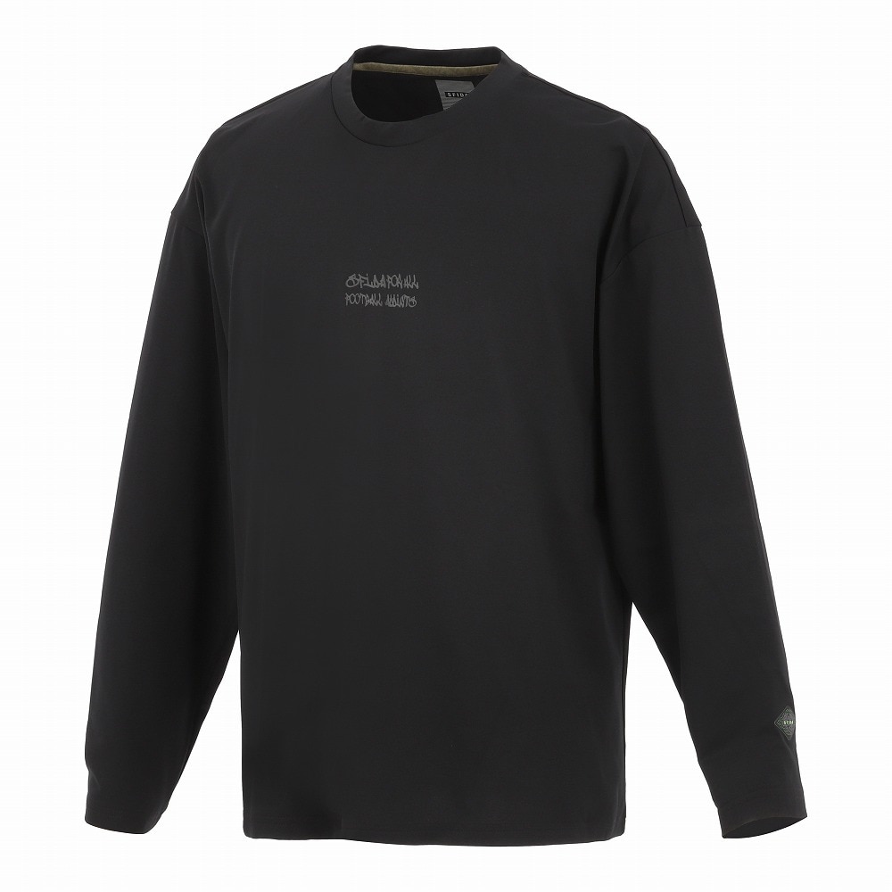 SFIDA SMART DRY ソリッド長 袖Tシャツ サッカー フットサルウエア SA-24516.BLK