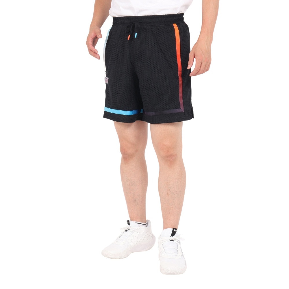 アンダーアーマー UA Baseline Mes h Short FI バスケットボール プラクティスパンツ 1387608-001