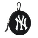 【1日ワンダフルデーエントリーでポイントアップ!】MAJOR LEAGUE BASEBALL MLBサガラポーチ(丸型) ライフスタイル小物 その他関連雑貨 Y...