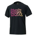 ブラックナイト ドライTシャツ ラケットスポーツ Mテニスシャツ T-5101U-BLAPNK