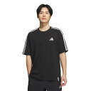アディダス M ESS+ 3S Tシャツ トレーニングウエア 半袖Tシャツ JUP90-JW6944