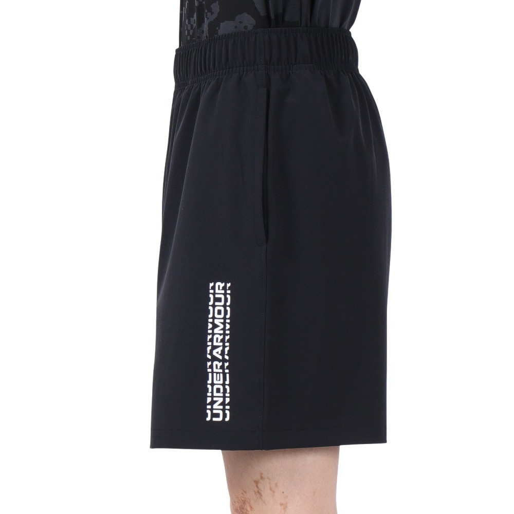 アンダーアーマー UA　WOVEN　AMP　LO　GO　SHORTS トレーニングウエア 布帛ショーツ 6003580-001