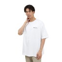 RVCA BOX SS スポーツカジュアル メンズカットソー BF04A-200-WHT