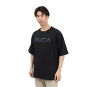 RVCA BLINDER BOX SS スポーツカジュアル メンズカットソー BF04A-214-BLK