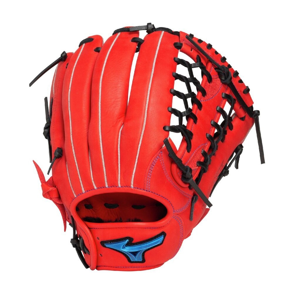 ミズノ 軟式用WILL　DRIVE　B　LUE限定カラー外野手向け 野球 軟式用グラブ 1AJGR337077009