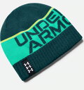 (アンダーアーマー）UNDER ARMOUR UA　Billboard　Re　versible　Beani　衣料小物　ニットキャップ　1356729－461GRN