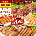 【時間限定!51%OFF 今だけ特別価格★】《 専用熨斗有》BBQセット ハラミ カルビ プルコギ フランク ソーセージ ウインナー 約5人前 1.6kg超 牛肉3種/フランク3種/ウインナーのセット 味付け肉 燻製 牛肉 豚肉 加工肉 焼肉 バーベキュー 敬老の日
