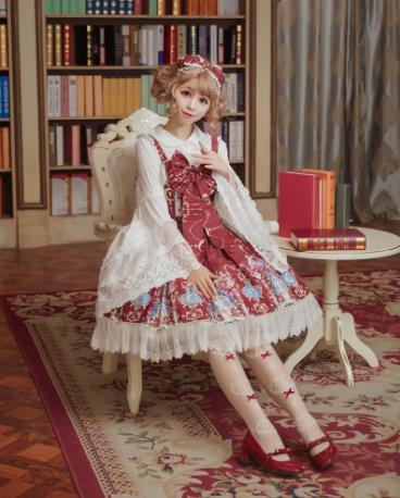 超立派なlolitaブラウス日系可愛いお姫様ロリータ 黒白 レディースシャツ 姫袖 丸襟 リボン ベージュ ロリィタブラウス フリルブラウス お茶会 ゴシックロリータ ゴスロリ ゴージャス クラシカル ボリューム 貴族 ロマンティックブラウス トップス コスチュームシフォン洋服