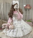 サスペンダースカート仙气花嫁春夏ワンカラーゴスロリワンピース ロリィタ OP Lolita ロリータ コスプレ ウェディングドレス日常服ゴスロリワンピース人形師レディースフリルレース ワインカート 可愛いお嬢様姫系少女ワンピ ホワイトワンピゴージャスドレス夜明け黒JSK