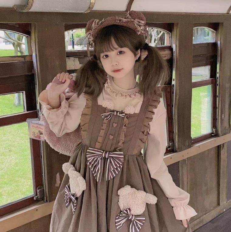 2022サスペンダースカートJSK仙气花嫁春夏ワンカラーゴスロリワンピース ロリィタ OP Lolita ロリータ コスプレ ウェディングドレス日常服ゴスロリワンピース人形師レディースフリルレース ワインカート 可愛いお嬢様姫系少女ワンピ ホワイトワンピゴージャスドレス夜明け黒