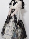 ゴスロリスカート ロリィタOP Lolita ロリータ コスプレ ウェディングドレス日常服ゴスロリ上着+スカート人形師 レディースフリルレース オシャレお嬢様姫...