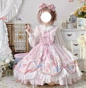 新品 ロリィタ 半袖OP Lolita ロリータ コスプレ 日常服ゴスロリワンピース人形師 レディースフリルレース ワインカート ウェディングドレス可愛いお嬢様姫系少女ワンピ ゴージャスドレスロリータワンピースキュートjskキャミソールスカートピンク黒