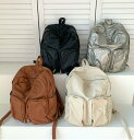 上品なPUバックパックニッチ 2023 大容量ウォッシュレザー旅行バックパック女性スクールバッグ大学生バックパックファッションリュックサック多機能人気 通勤出張...