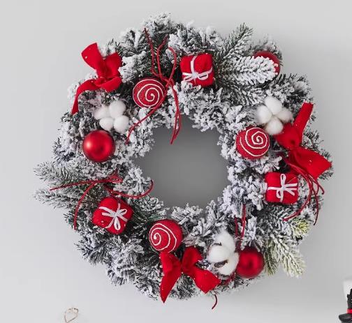 クリスマスリース クリスマスオーナメント ペンダント サンタクロース シーンペンダントクリスマスツリ..