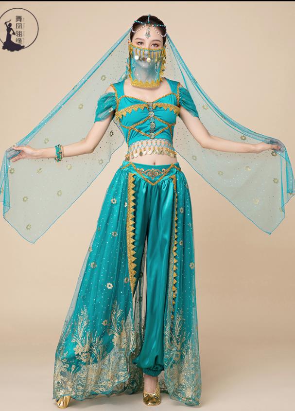 インド舞踊服ベリーダンス 衣装 レディース 大人 アラジン 