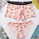 ペア カップル ショーツ メンズ下着 レディース ショーツ M L XL セクシー レース ペアパンツ お揃い ペアルック プレゼント ギフト ブラック夫婦 ペ...