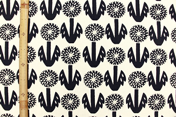 【コットンこばやし】『たんぽぽ』10番キャンバスプリント生地/たんぽぽ/タンポポ/たんぽぽ柄/北欧風/10番キャンバス/コットンこばやし/