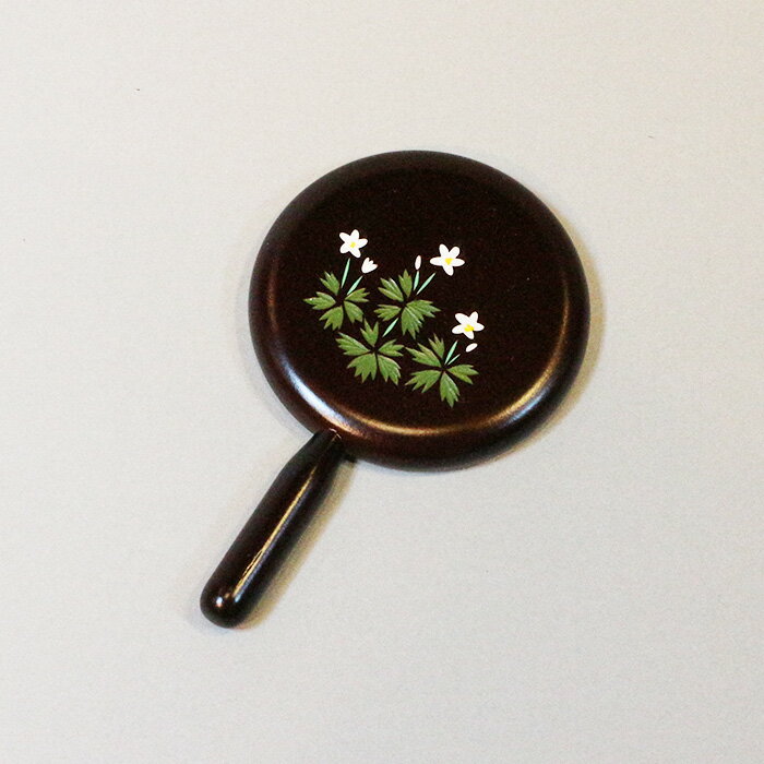 【小花シリーズ】豆鏡（手付き）