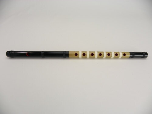 横笛 塗 竹製 篠笛 音楽笛 高級
