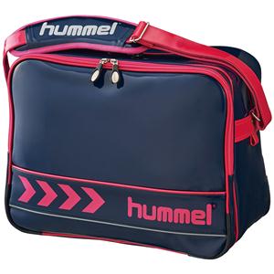 通学用/部活用に大活躍♪hummel/ヒュンメル エナメルショルダーバッグHFB3068-7024