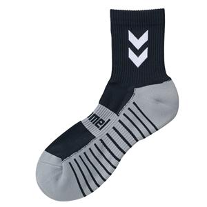 スポーツ&新入学&新生活を応援♪hummel/ヒュンメル コンプレッションショートストッキングHAG7052-90ブラック