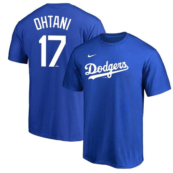 祝ロサンゼルスドジャース8度目のワールドシリーズチャンピオン！MLB 大谷翔平17番Tシャツナイキ/NIKE ML0124SS05のサムネイル