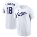 Take it easyで買える「祝ロサンゼルスドジャース8度目のワールドシリーズチャンピオン!MLB 山本由伸18番Tシャツナイキ/NIKE ML0124SS24」の画像です。価格は5,720円になります。