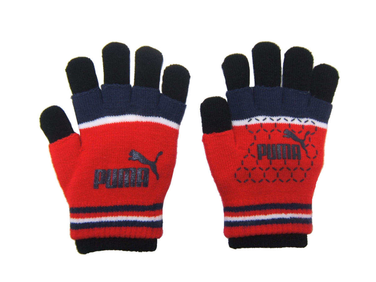 指あり＆指なし手袋が1セットに保温性もUP♪PUMA/プーマ ツーレイヤードマジックグローブ 041503-02