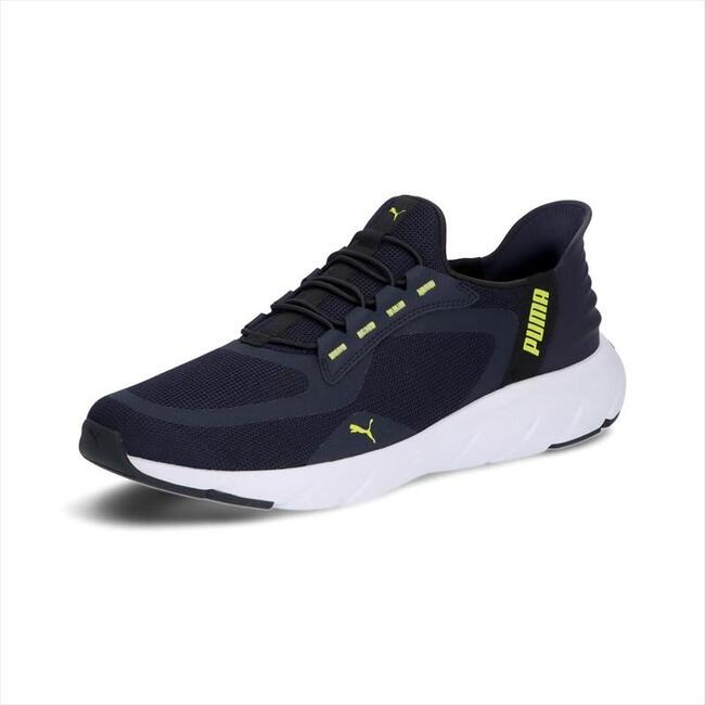 Rakuten - 立ったままラクにスッと履けるハンズフリー！PUMA/プーマ ソフトライド フレックスレース イーズイン 311996-08