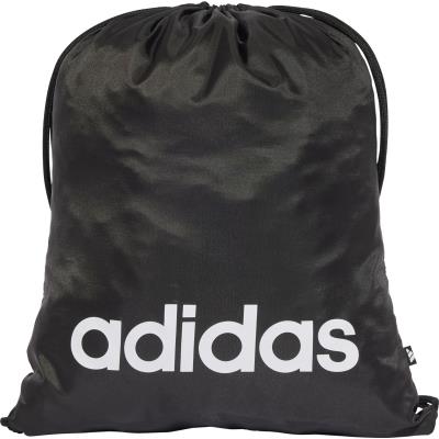 ★2026年シーズン9月新発売！/最新作★ adidas/アディダス新作ジムサック 素材：ポリエステル100％ 品質：ポリエステル100％ カラー：ブラック/ホワイト サイズ：横36×縦43cm（13.25L) ジムとの往復はもちろんちょっとした用事で 街へ出かけるときにもぴったりのリニアジムサック 持ちやすい軽量設計で開口部はドローストリングで 開け閉めするタイプで中身にアクセスしやすい アディダスロゴデザインのジムバッグ リサイクル素材を50%以上使用し 素材をリユースすることで、ゴミの量を 減らすことにつながります！ ジムに行くときも、チーム旅行に出かけるときも 日常生活で頼りになるパートナー♪ 新入学のお祝いギフトに・学校生活＆通学用 持ち運びに便利なシューズバッグとして 部活用・スポーツクラブに大活躍！！★アディダス新作バッグ到着！★ 人気のスポーツバッグ＆カジュアルバッグ勢揃い！