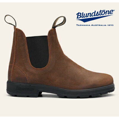 本格サイドゴア ブーツ ブランドストーン Blundstone side gore boots 素材：スウェード（天然皮革） ソール：TPU カラー：タバコ オーストラリア南東部、大自然豊かな タスマニア島で生まれたサイドゴアブーツの元祖！ 耐久性、機能性、そして高いオリジナル性を 兼ね備えたブーツはアウトドアシーンや タウンユースなど様々なシチュエーションで 活躍してくれること間違いなし！ ※サイズは基本UK規格になっておりますので 日本サイズ換算時に若干前後が生じます。 ヒモなしデザインが主となりますので 実寸サイズもしくは若干大きめで 中敷（インソール）にて調整頂くのがお勧めです！ ＜＜インソールの別売りはこちら・・・＞＞ メーカー希望小売価格はメーカーサイトに基づいて掲載しています新規取り扱い！ブランドストーン/Blundstone♪ オーストラリア南東部、大自然豊かな タスマニア島で生まれたサイドゴアブーツの元祖！ 耐久性、機能性、そして高いオリジナル性を兼ね備えたブーツは アウトドアシーンやタウンユースなど 　　　　　　色々なシチュエーションで活躍してくれます♪♪ ※サイズは基本UK規格になっておりますので日本サイズ換算時に 若干前後が生じます。ヒモなしデザインが主となりますので実寸サイズもしくは 若干大きめで中敷（インソール）にて調整頂くのがお勧めです！ ※サイズは基本UK規格になっておりますので日本サイズ換算時に 若干前後が生じます。ヒモなしデザインが主となりますので実寸サイズもしくは 若干大きめで中敷（インソール）にて調整頂くのがお勧めです！