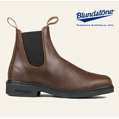 本格サイドゴア ブーツ ブランドストーン Blundstone side gore boots 素材：天然皮革 ソール：TPU カラー：アンティークブラウン オーストラリア南東部、大自然豊かな タスマニア島で生まれたサイドゴアブーツの元祖！ 耐久性、機能性、そして高いオリジナル性を 兼ね備えたブーツはアウトドアシーンや タウンユースなど様々なシチュエーションで 活躍してくれること間違いなし！ ※サイズは基本UK規格になっておりますので 日本サイズ換算時に若干前後が生じます。 ヒモなしデザインが主となりますので 実寸サイズもしくは若干大きめで 中敷（インソール）にて調整頂くのがお勧めです！ ＜＜インソールの別売りはこちら・・・＞＞ メーカー希望小売価格はメーカーサイトに基づいて掲載しています新規取り扱い！ブランドストーン/Blundstone♪ オーストラリア南東部、大自然豊かな タスマニア島で生まれたサイドゴアブーツの元祖！ 耐久性、機能性、そして高いオリジナル性を兼ね備えたブーツは アウトドアシーンやタウンユースなど 　　　　　　色々なシチュエーションで活躍してくれます♪♪ ※サイズは基本UK規格になっておりますので日本サイズ換算時に 若干前後が生じます。ヒモなしデザインが主となりますので実寸サイズもしくは 若干大きめで中敷（インソール）にて調整頂くのがお勧めです！ ※サイズは基本UK規格になっておりますので日本サイズ換算時に 若干前後が生じます。ヒモなしデザインが主となりますので実寸サイズもしくは 若干大きめで中敷（インソール）にて調整頂くのがお勧めです！