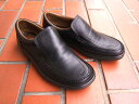 ビジネス＆カジュアルで使える男の機能シューズ！ARUKURUN/アルクラン 紳士靴 スリップオン 1101 ブラック 送料無料