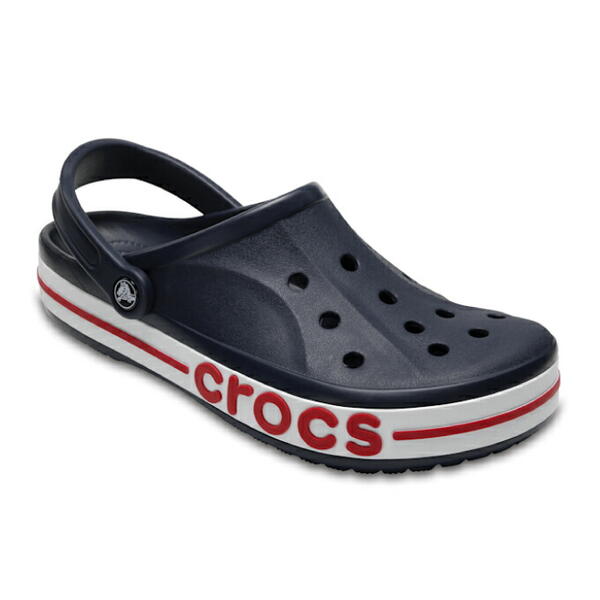 ソールにスポーティなラインをあしらったクロックス バヤバンドクロッグCROCS BAYABANDCROC 205089-4CC