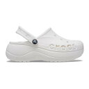 話題のクロックスの厚底サンダル♪クロックス バヤプラットフォームCROCS BAYA PLATFORM CLOG 208186-100