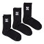 3­åȤǤο͵DCåDC SHOE CREW 3PK SOCKS 롼å(3­) DSO224237-KVJ0