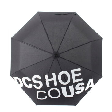 DCロゴデザインが印象的な折り畳み傘♪DC SHOE UMBRELLA 折りたたみ傘 5230J812-BKW