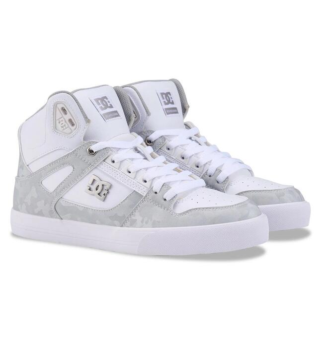 角度によってカモフラージュ柄が変化する♪DC SHOE ピュアハイトップSE SNPURE HIGH-TOP SE SN DM254301..