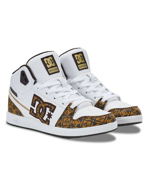 高級感のあるモノグラム柄が大人気色♪DC SHOE ユニバーシティMID SE SNDW261303-WBG