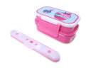 入れ子式でコンパクトに収納可能な♪ROXY/ロキシーお弁当箱&お箸セット