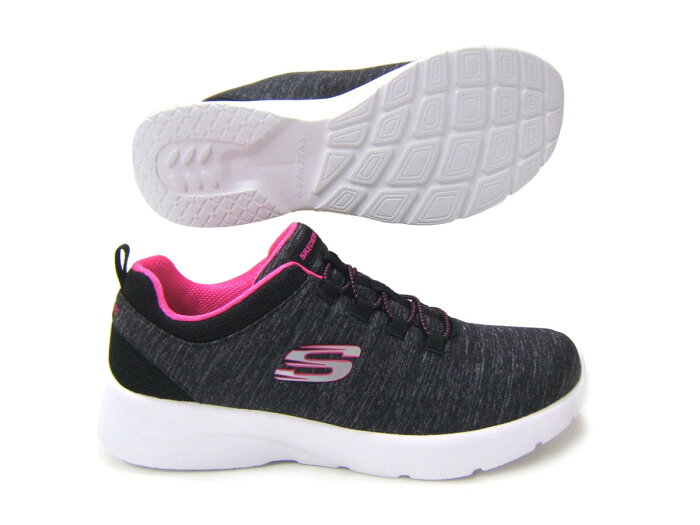 低反発素材のメモリーフォーム搭載♪SKECHERS/スケッチャ−ズ DYNAMIGHT2.0 IN A FLASH 12965-BKHP